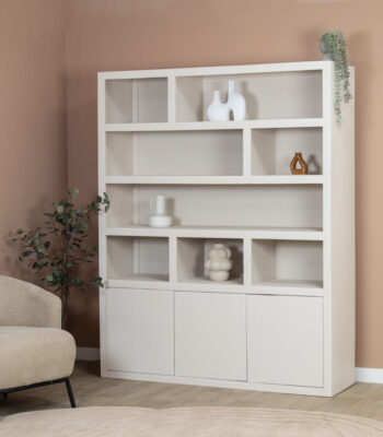 Boekenkast Sven XL zand | 160cm