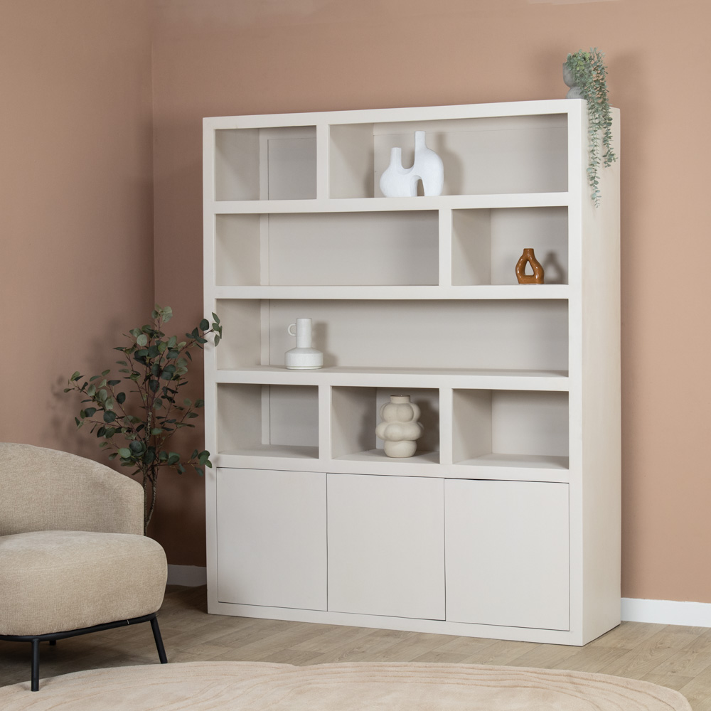Boekenkast Sven XL zand | 160cm Boekenkast Sven XL zand | 160cm