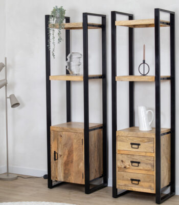 Boekenkast Viggo 3 lades naturel | 55cm