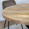 Eettafel Navi Naturel | 110cm | Rond | Matrixpoot