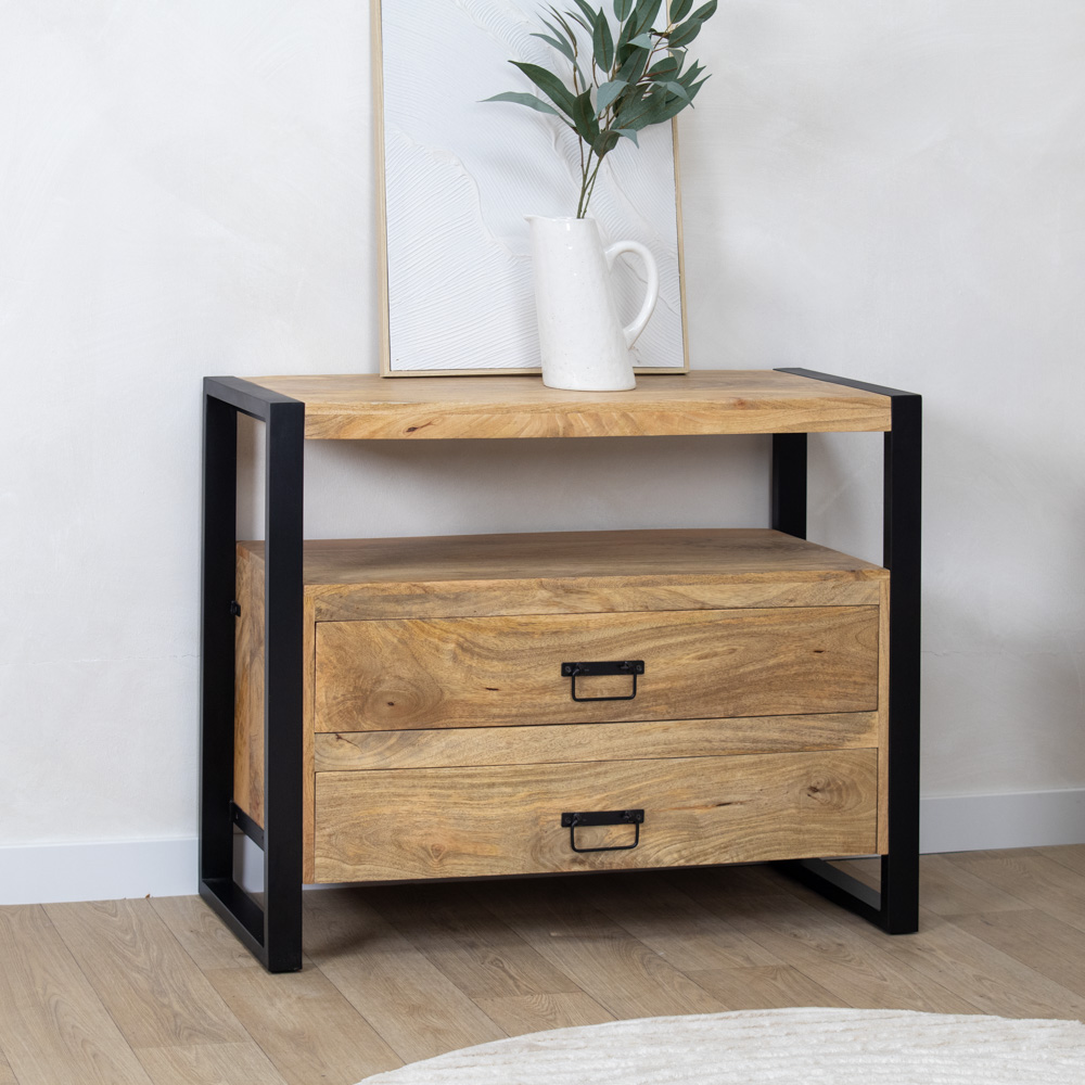 Ladekast Viggo 2 lades naturel | 100cm