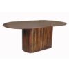 Eettafel Linea bruin Deens Ovaal | 200cm