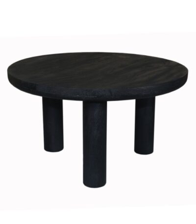 Salontafel Eira zwart Rond | 80cm
