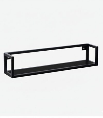 Wandplank Isa zwart 80cm