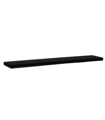 Wandplank Lea zwart 120cm