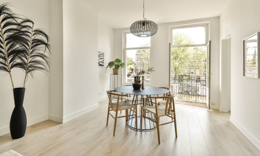 Zo richt je een kleine eethoek slim en stijlvol in