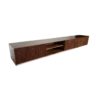 Albin Zwevend Tv meubel walnoot | 240cm - Afbeelding 3