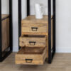 Viggo Boekenkast naturel | 3 lades | 55cm - Afbeelding 3