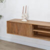 Albin Zwevend Tv meubel naturel | 200cm - Afbeelding 3