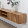 Albin Zwevend Tv meubel naturel | 200cm - Afbeelding 5
