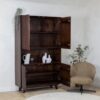 Albin Boekenkast walnoot | 120cm - Afbeelding 2