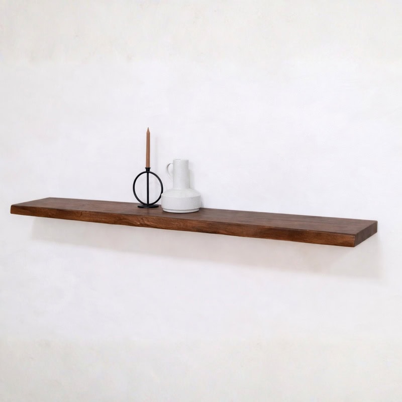 Lea Wandplank walnoot | 120cm - Afbeelding 1