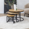 Navi Salontafel set van 3 naturel
