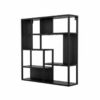 Viggo Wandrek zwart | Vierkant | 70cm - Afbeelding 2