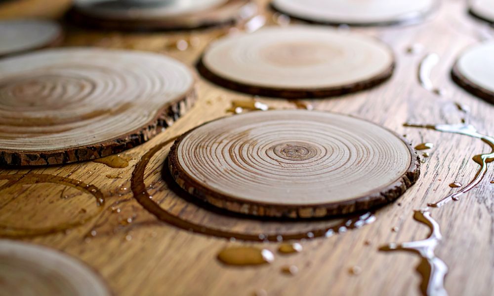 Kringen uit hout halen: zo verwijder je watervlekken uit houten meubels